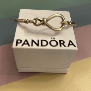 Pandora Retired Infinity Bangle